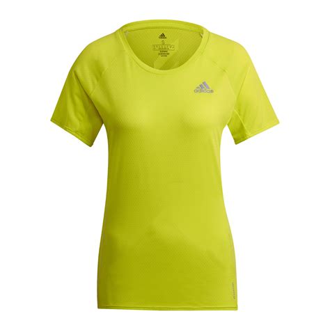 adidas t shirt damen gelb|Shoppe gelbe adidas T.